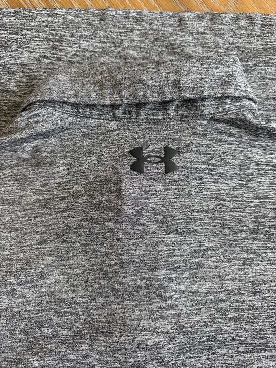 Under Armour Gray Marled Performance Polo - Picture 4 of 4